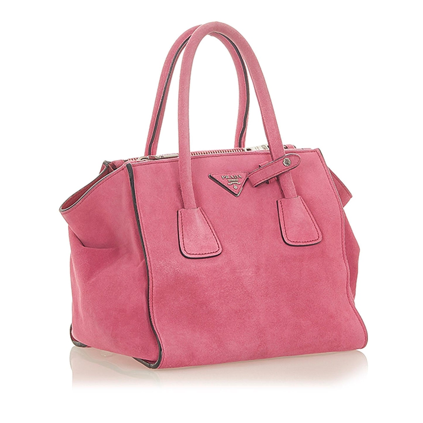 Prada Twin Pocket Leather Satchel (SHG-19923)