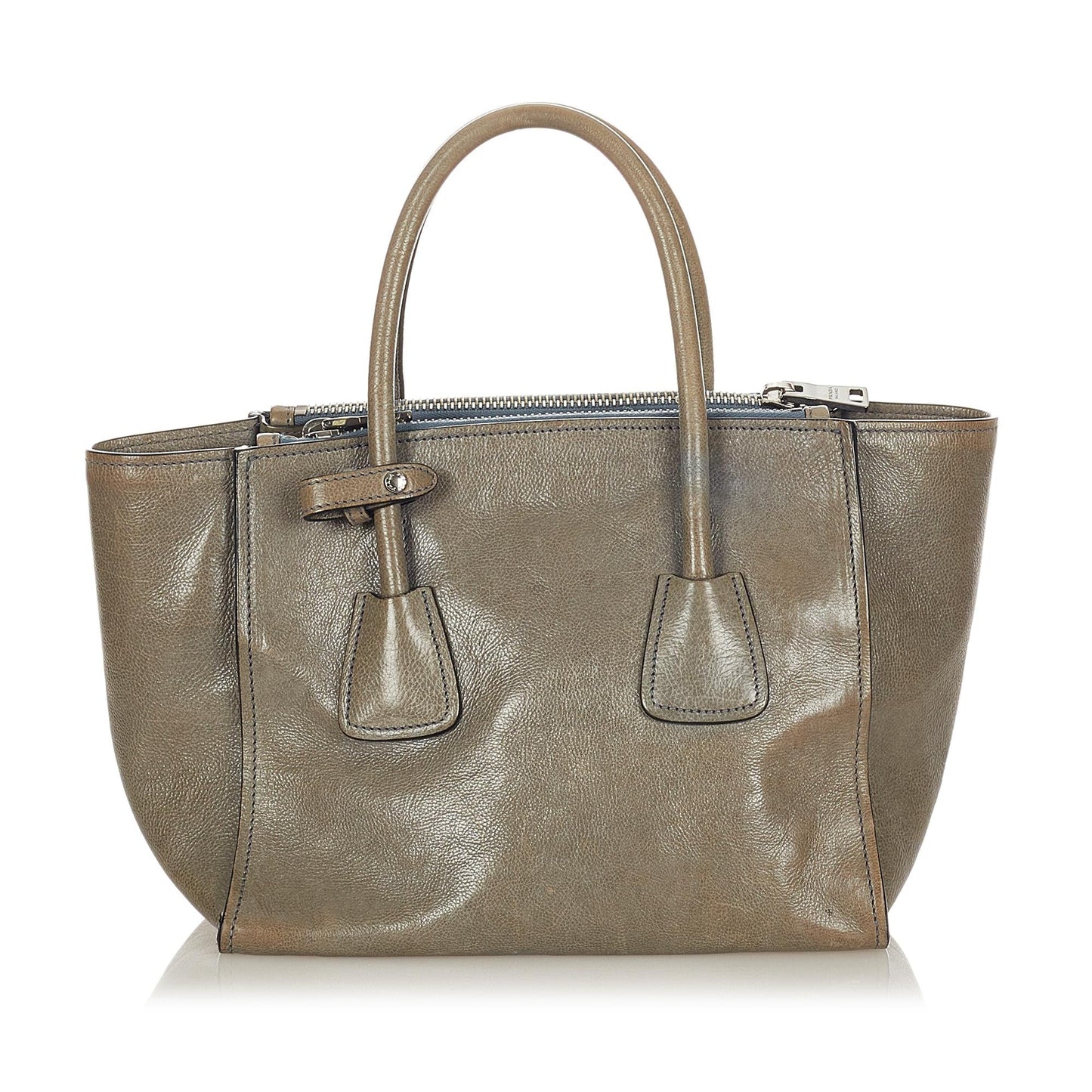 Prada Twin Pocket Leather Satchel (SHG-31937)