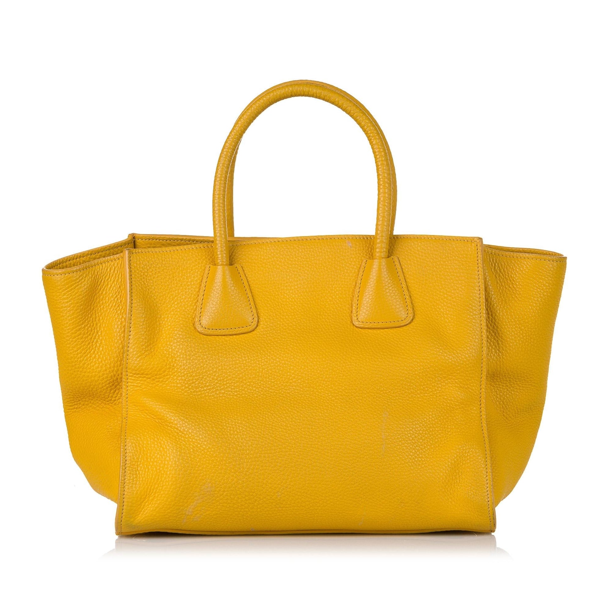 Prada Twin Pocket Leather Satchel (SHG-31988)