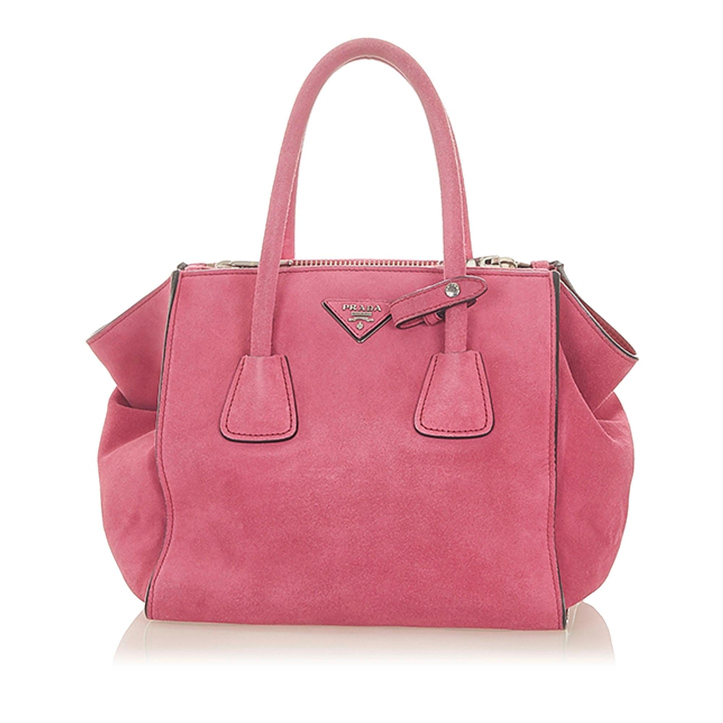 Prada Twin Pocket Leather Satchel (SHG-32134)