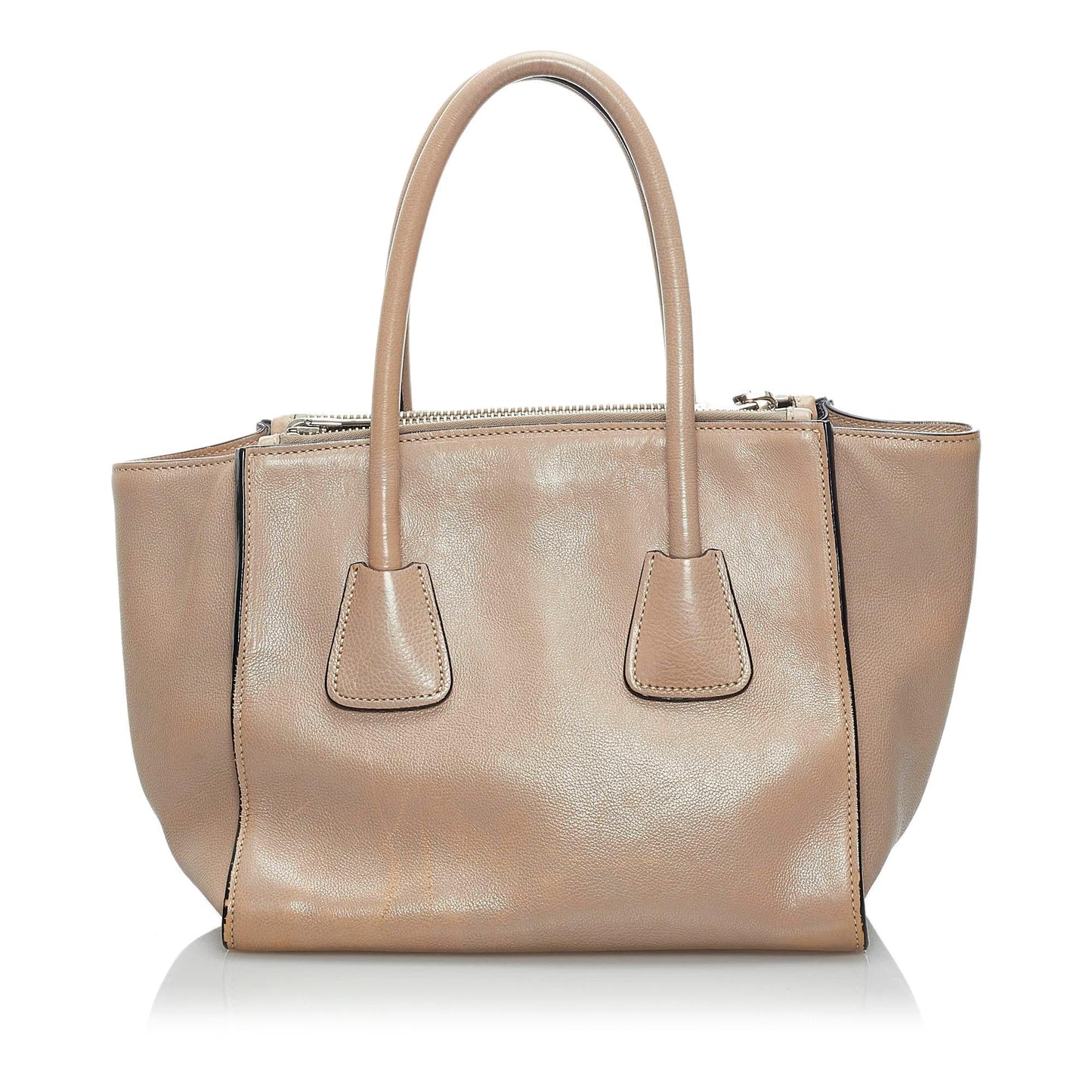 Prada Twin Pocket Leather Satchel (SHG-34225)