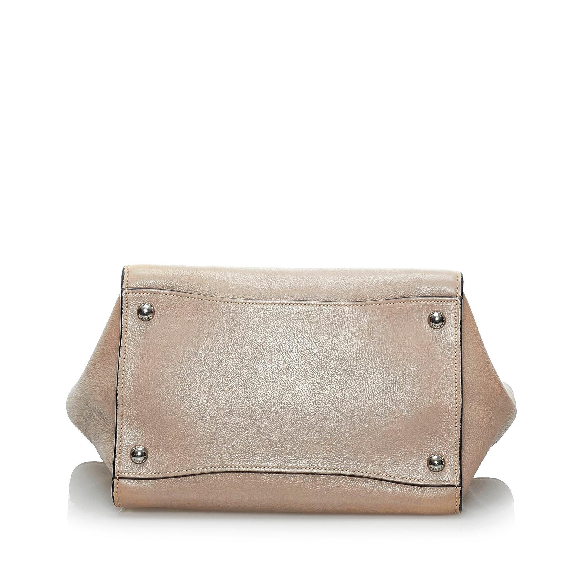 Prada Twin Pocket Leather Satchel (SHG-34225)