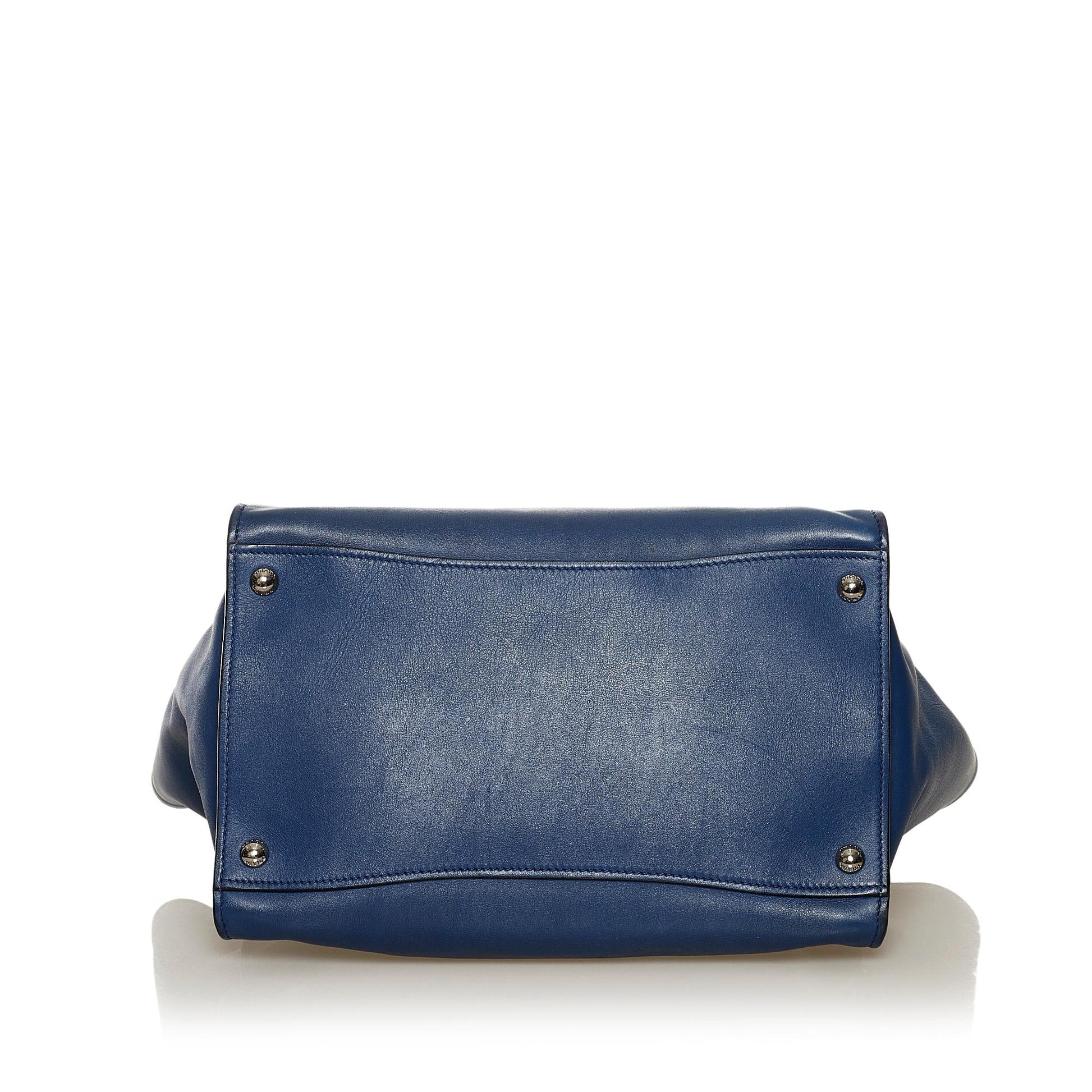 Prada Twin Pocket Leather Satchel (SHG-34547)