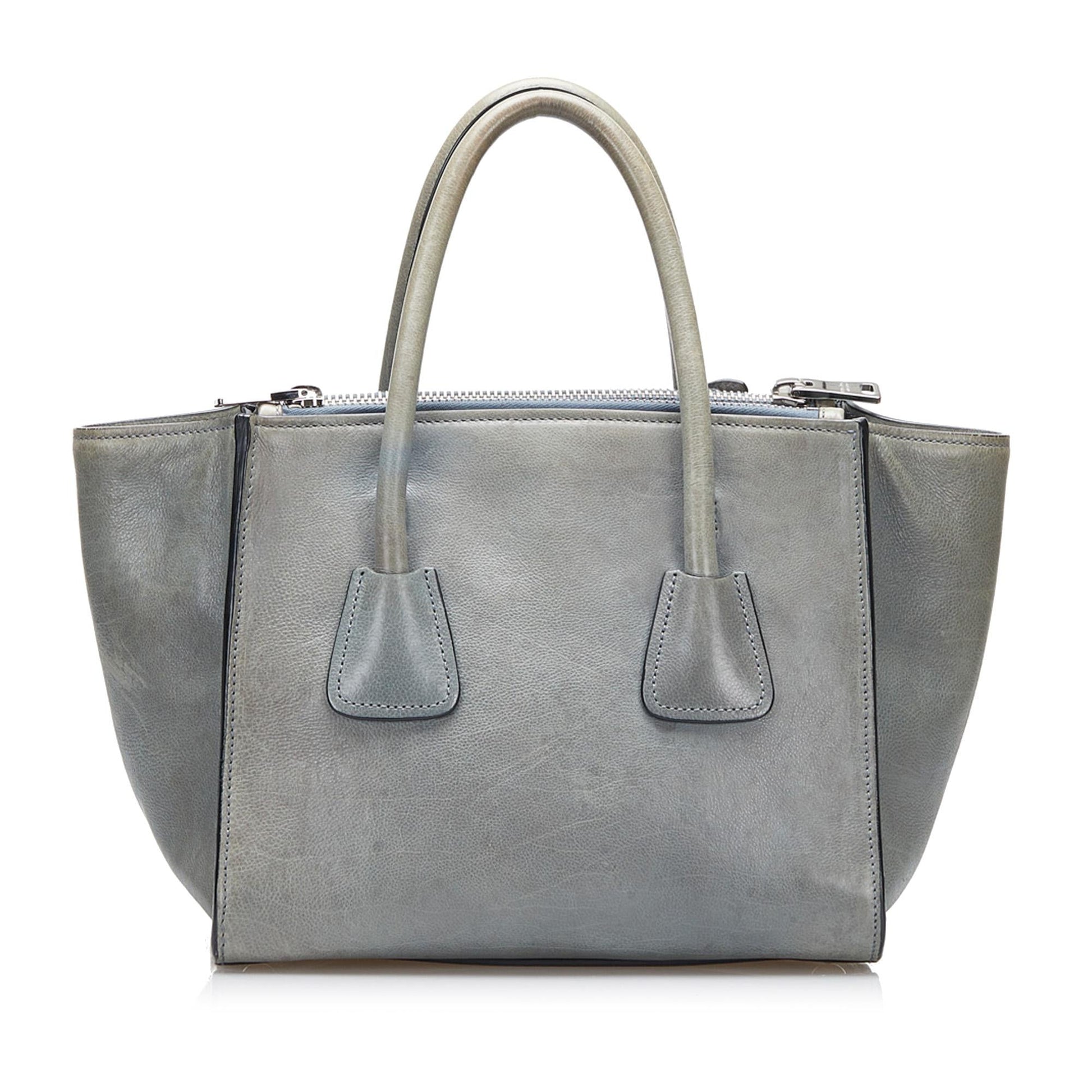 Prada Twin Pocket Satchel (SHG-NbakUA)