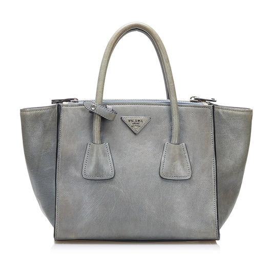 Prada Twin Pocket Satchel (SHG-NbakUA)