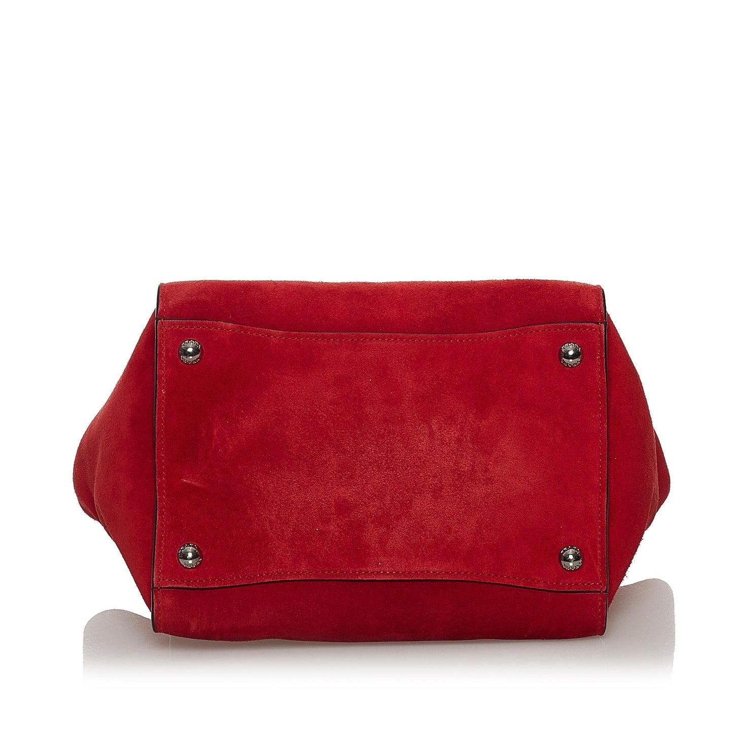Prada Twin Pocket Suede Tote Bag (SHG-30984)