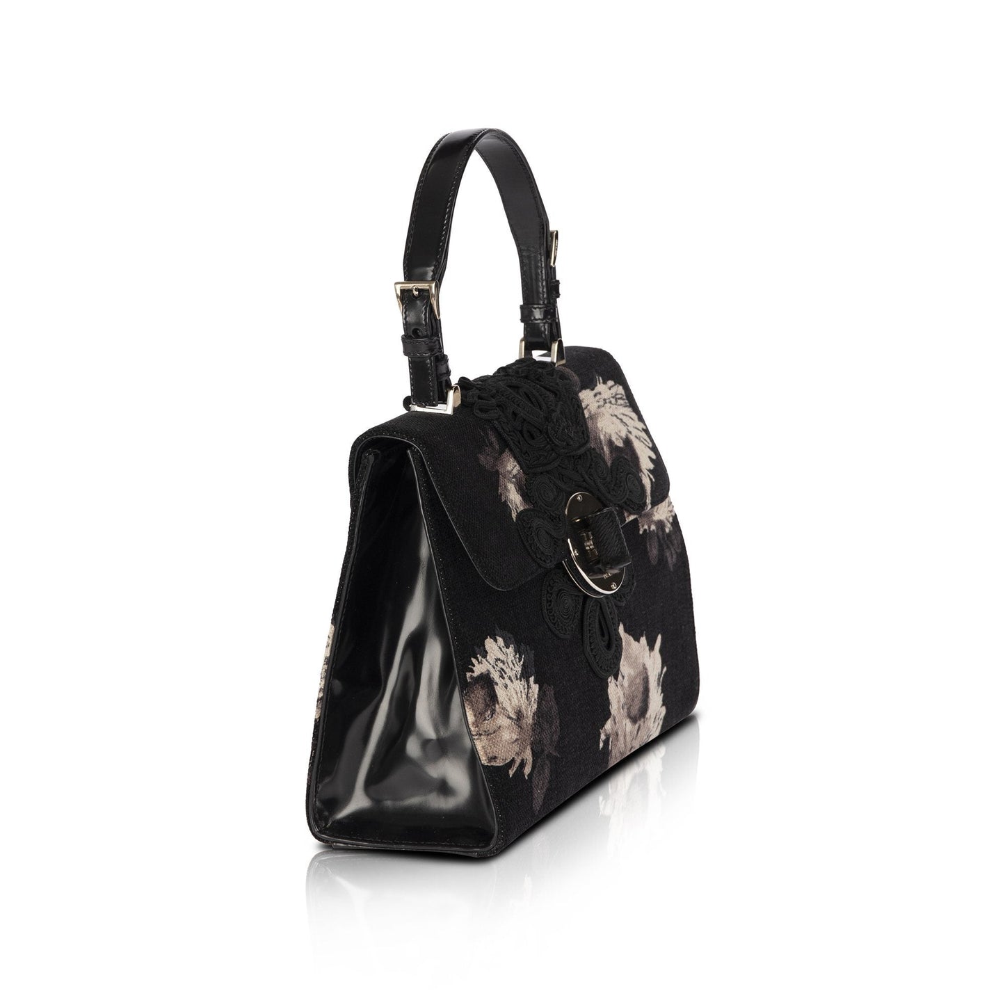 Prada Velluto St. Rose Handle Bag