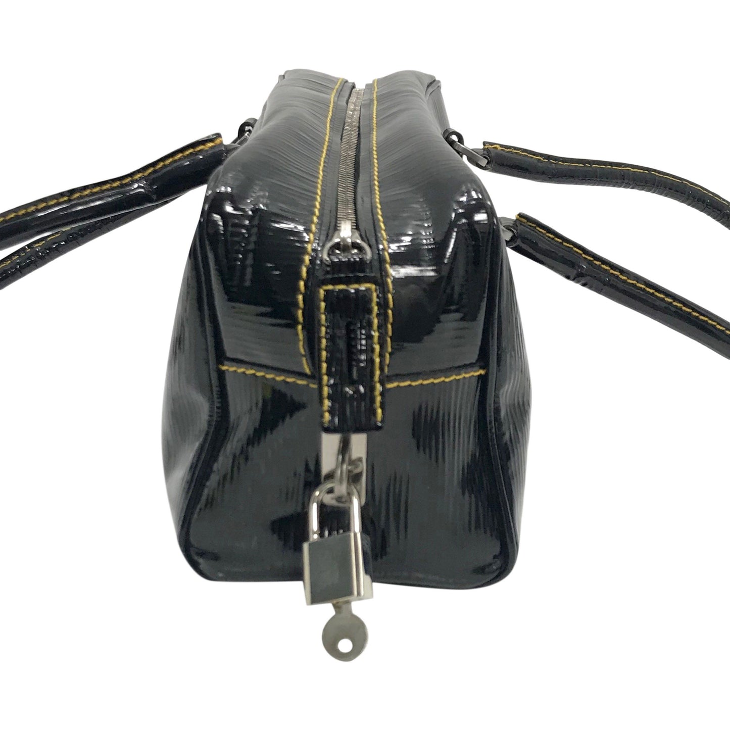 Prada Vernice Old Bowler Bag