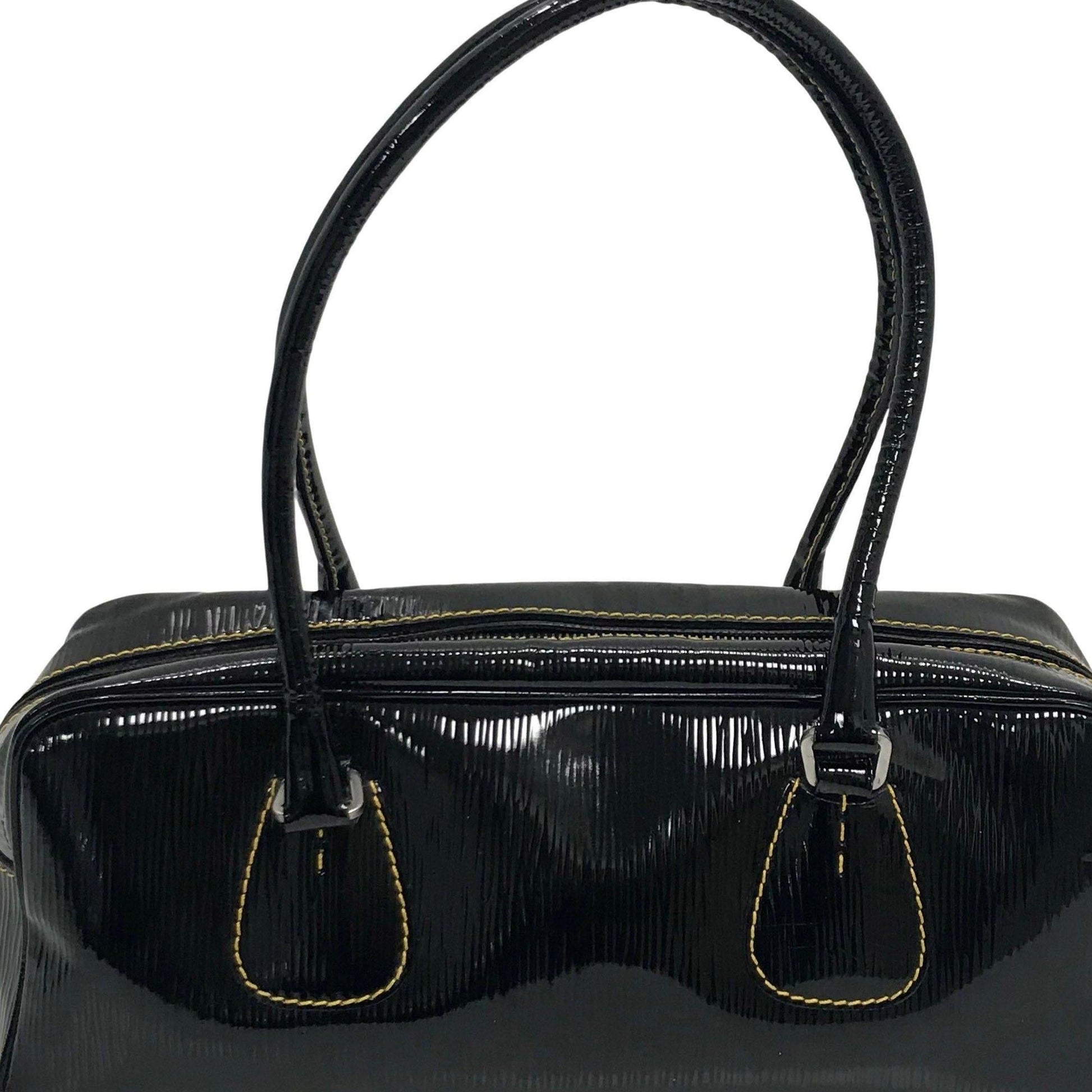 Prada Vernice Old Bowler Bag