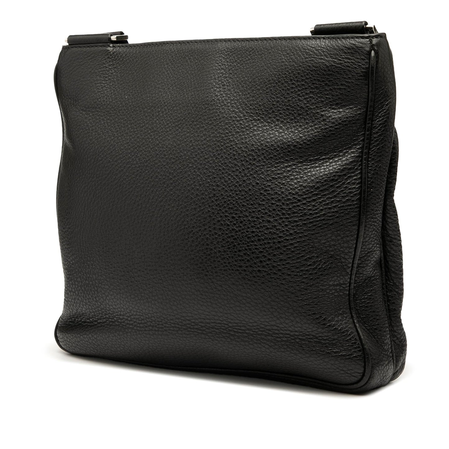 Prada Vitello City Zip Top Crossbody