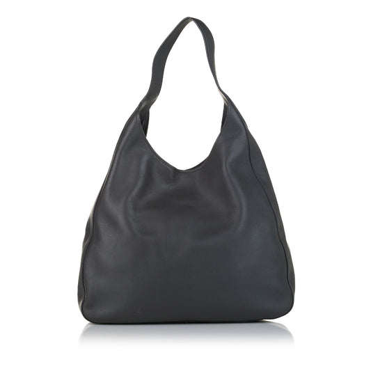 Prada Vitello Corsica Pocket Hobo Bag (SHG-35890)