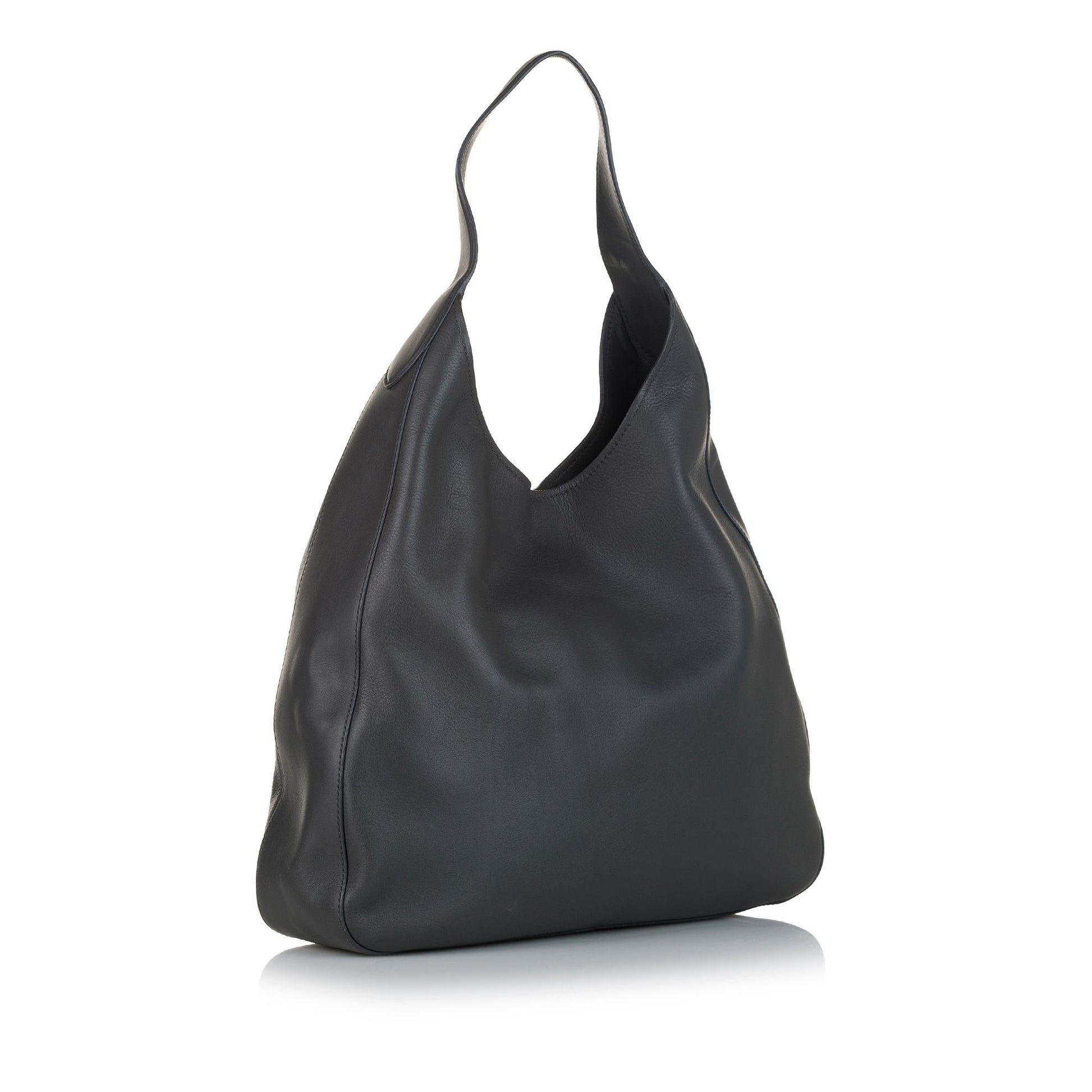 Prada Vitello Corsica Pocket Hobo Bag (SHG-35890)