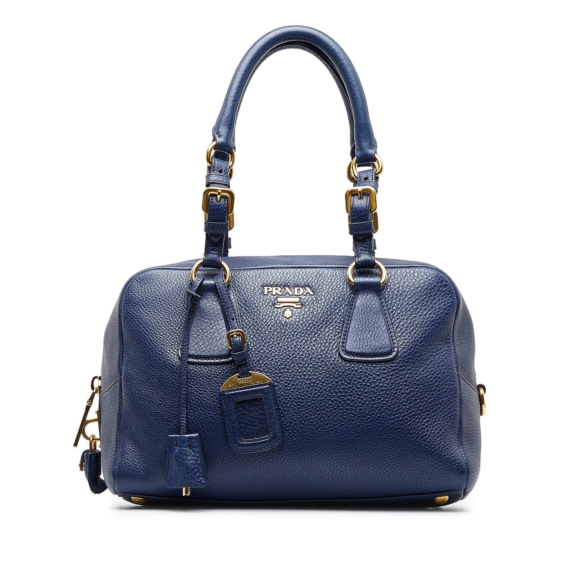 Prada Vitello Daino Bauletto (SHG-wohSJP) Luxury Handbag