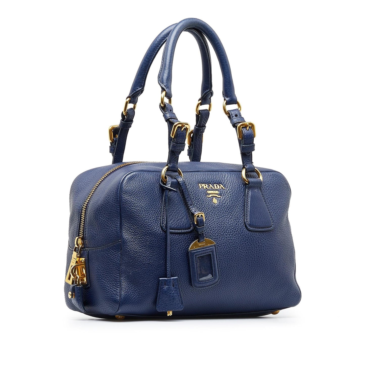 Prada Vitello Daino Bauletto (SHG-wohSJP) Luxury Handbag