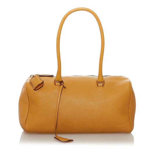 Prada Vitello Daino Boston Bag (SHG-32991)