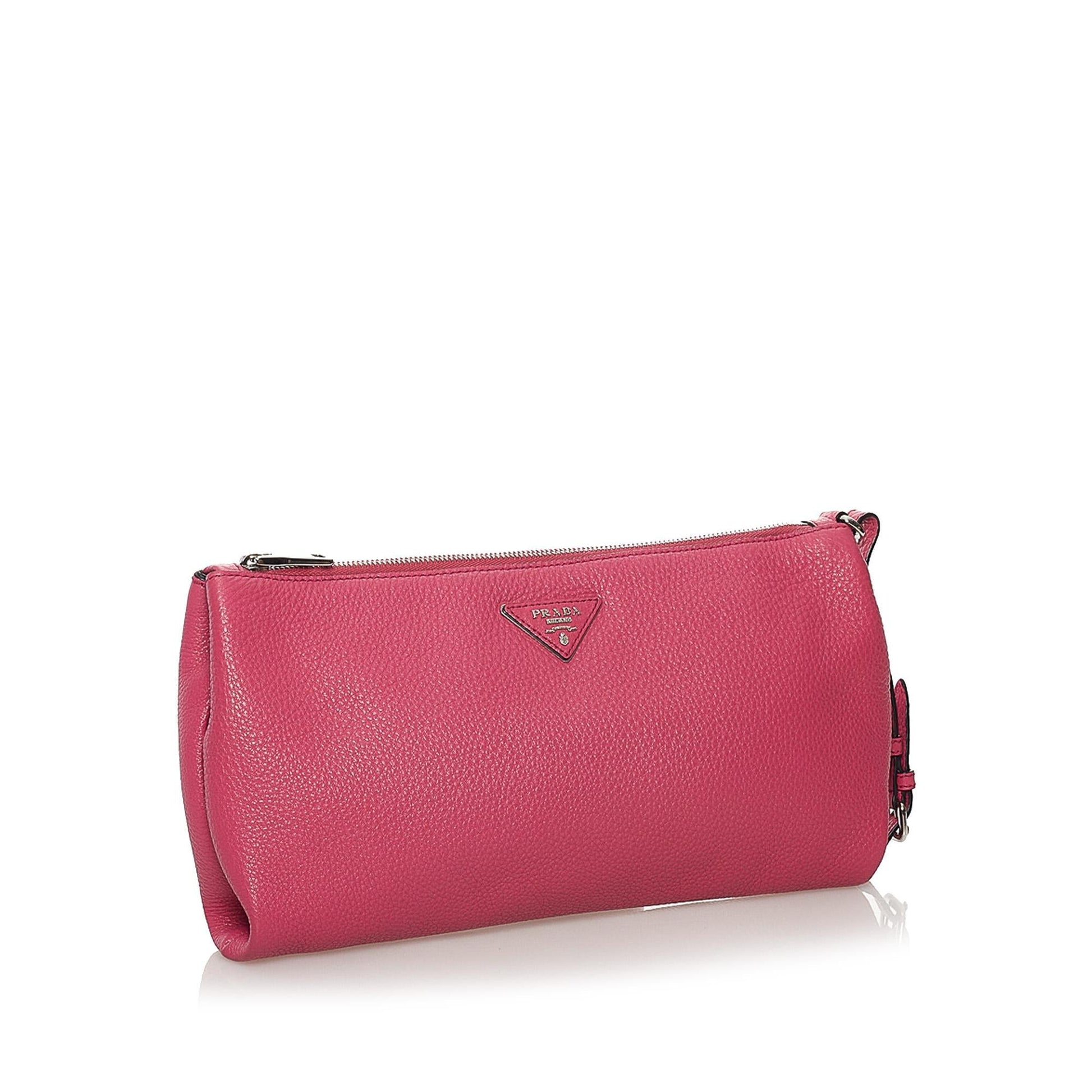 Prada Vitello Daino Clutch Bag (SHG-32199)