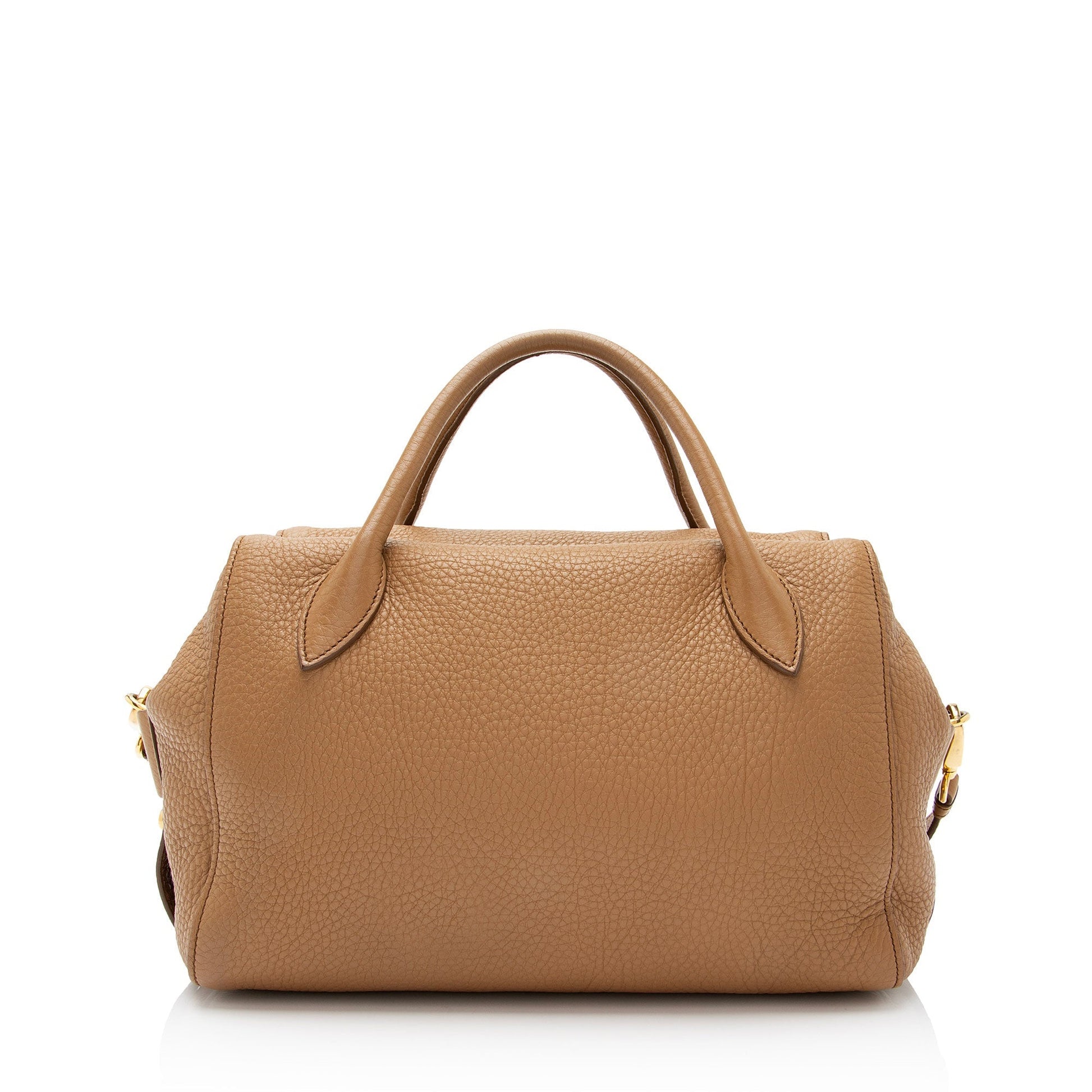 Prada Vitello Daino Duffle Bag (SHF-mm7NZW)