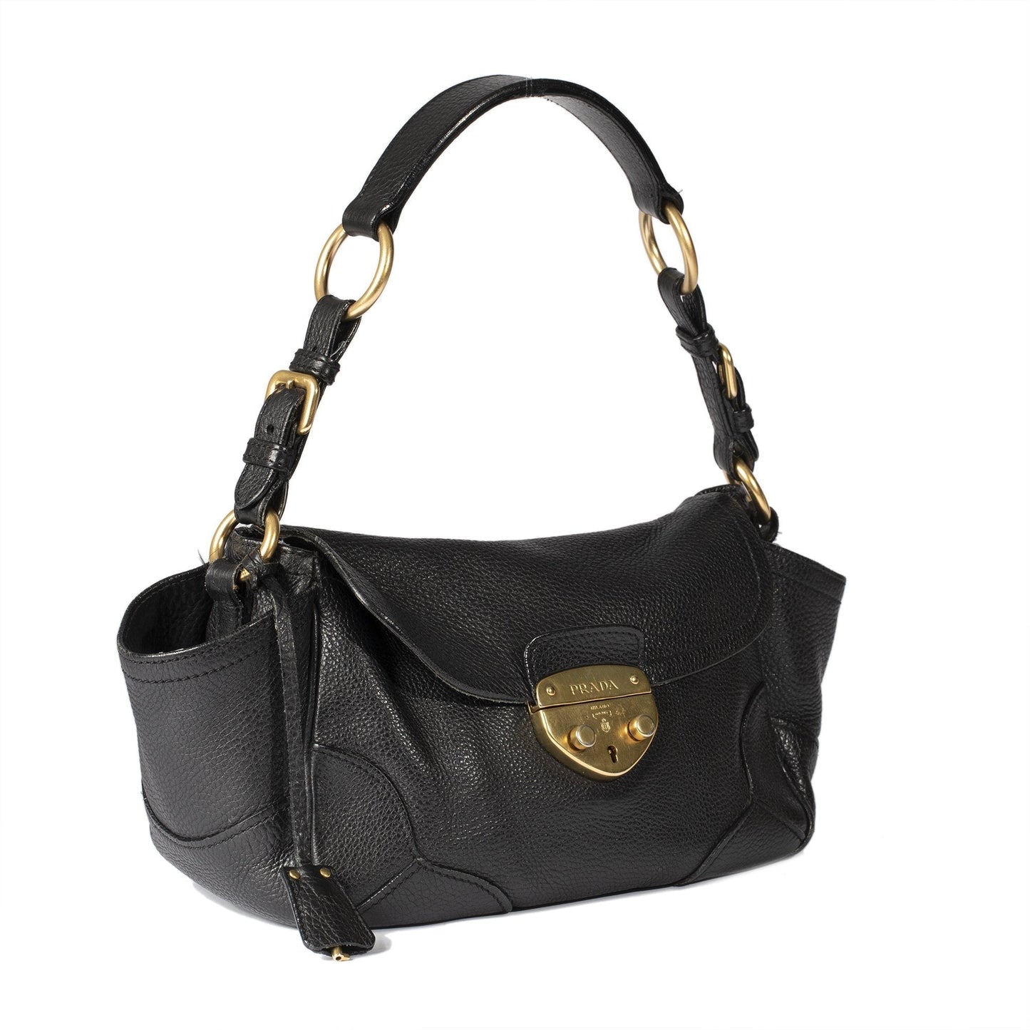 Prada Vitello Daino Easy Shoulder Bag