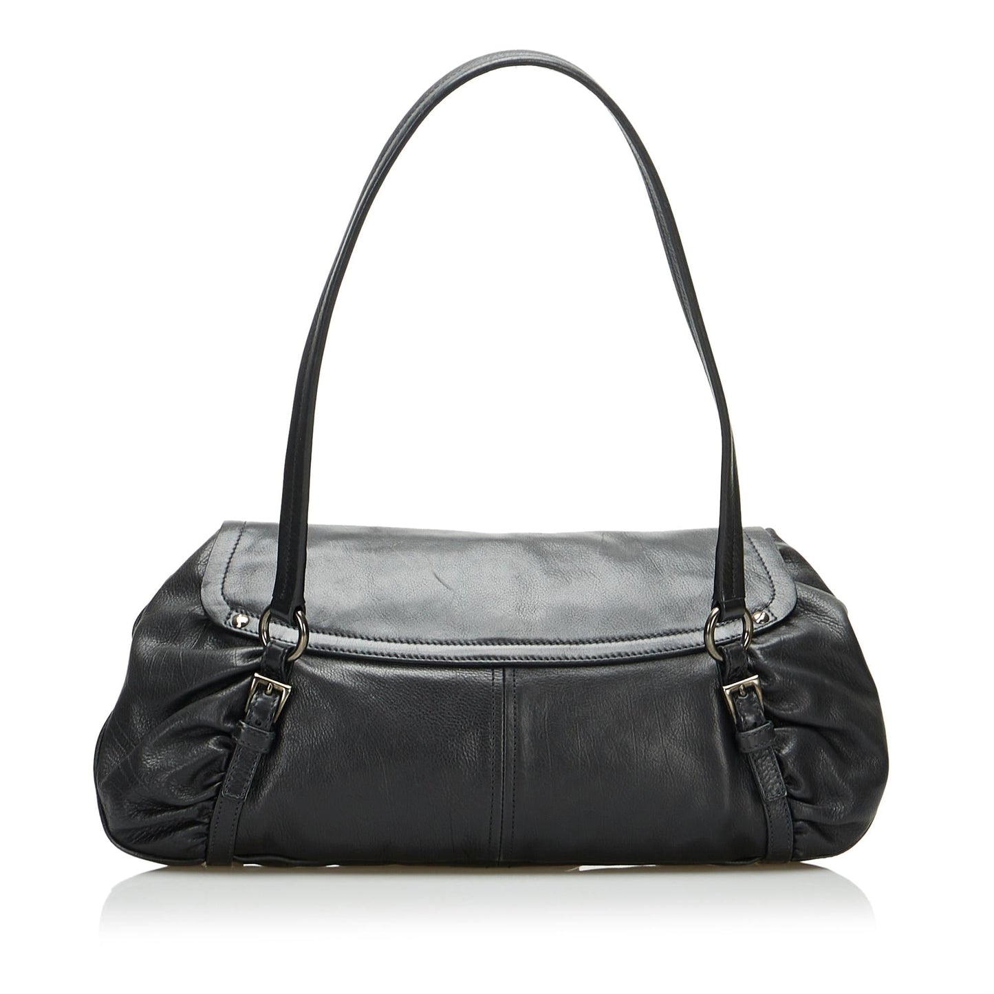 Prada Vitello Daino Easy Sound Lock Shoulder Bag (SHG-ZwaqYZ)
