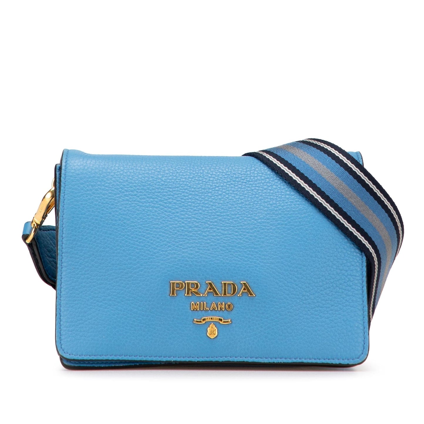 Prada Vitello Daino Flap Crossbody