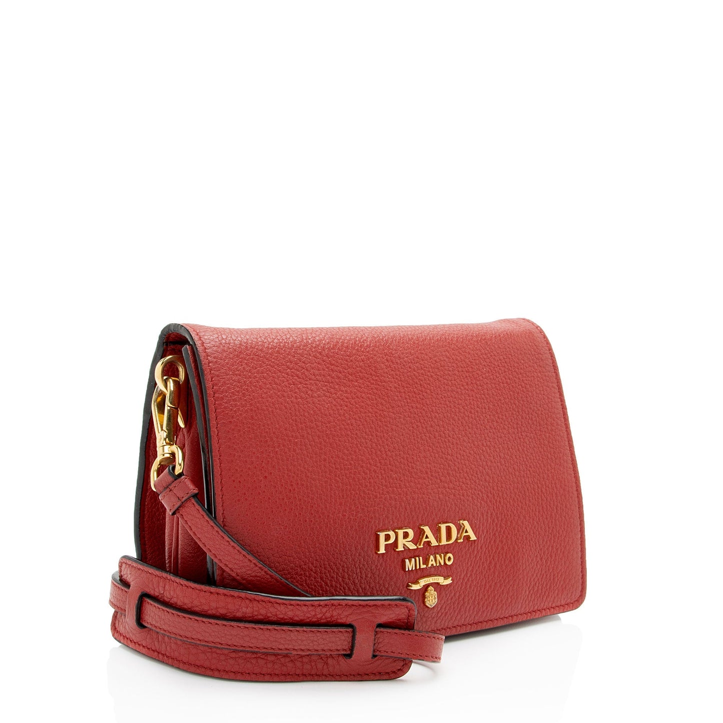 Prada Vitello Daino Flap Crossbody