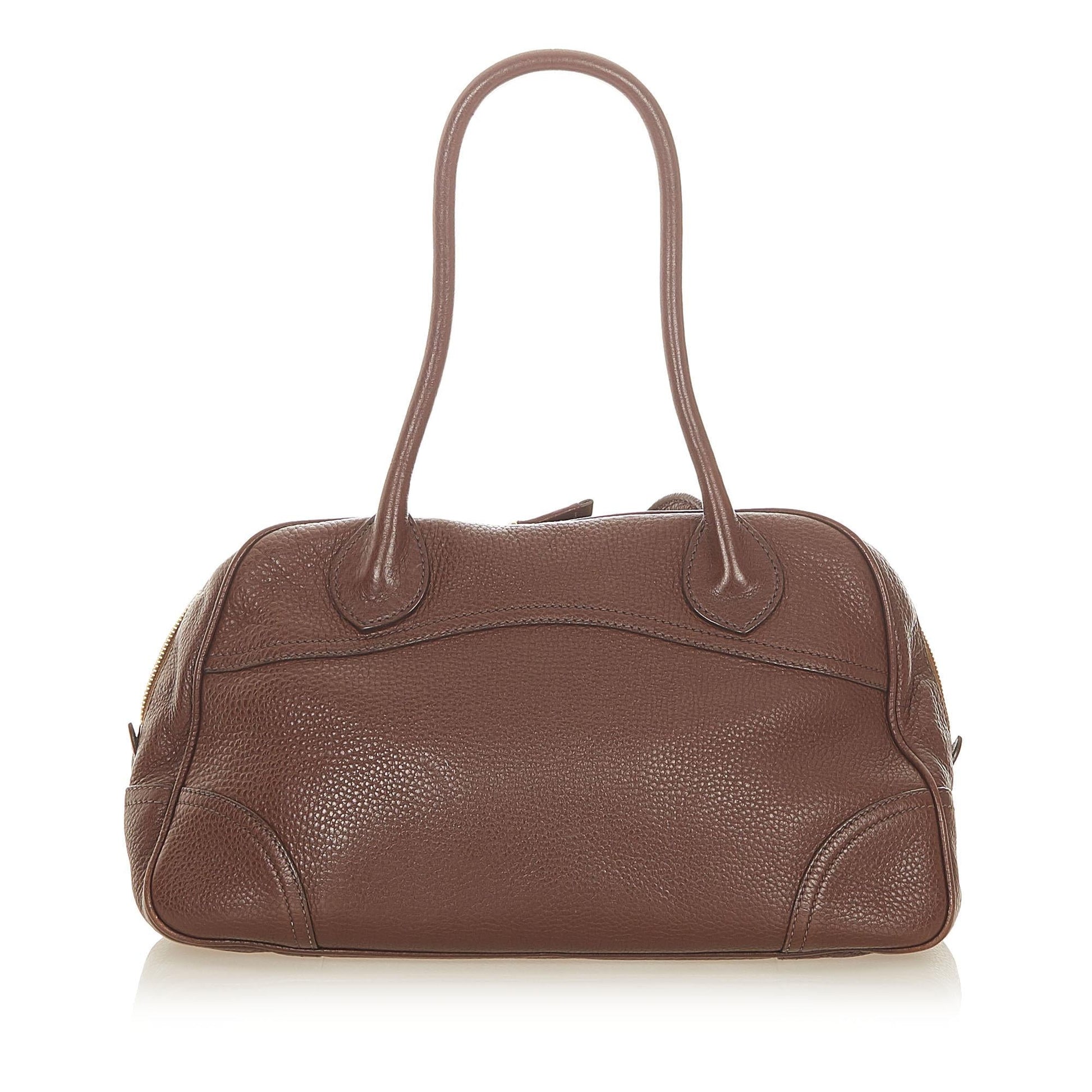 Prada Vitello Daino Handbag (SHG-19835)