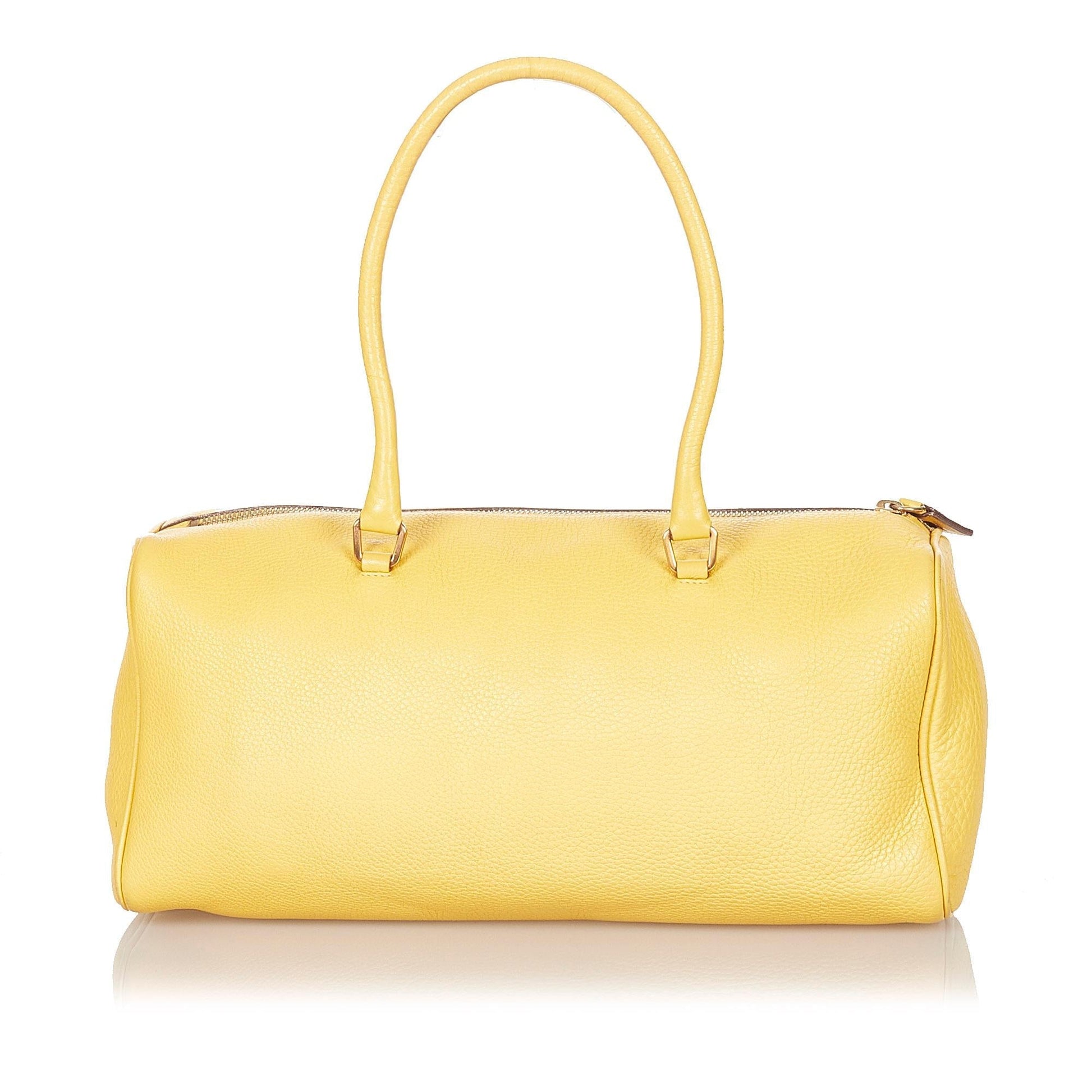 Prada Vitello Daino Handbag (SHG-20920)
