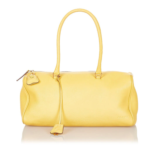 Prada Vitello Daino Handbag (SHG-20920)
