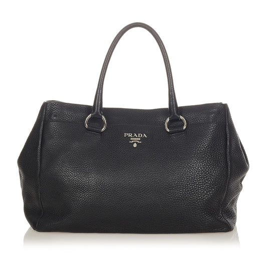 Prada Vitello Daino Handbag (SHG-25076)