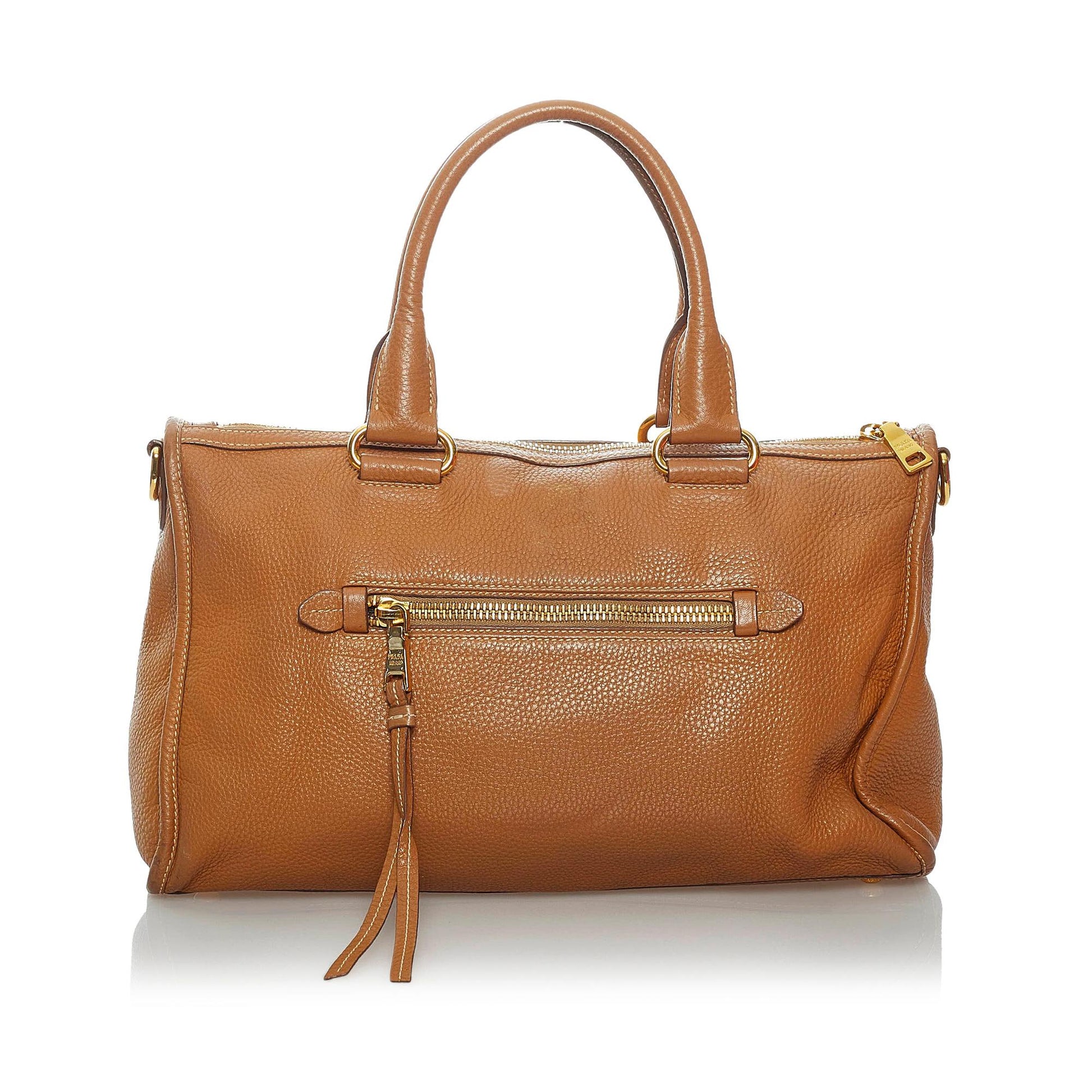 Prada Vitello Daino Handbag (SHG-29842)