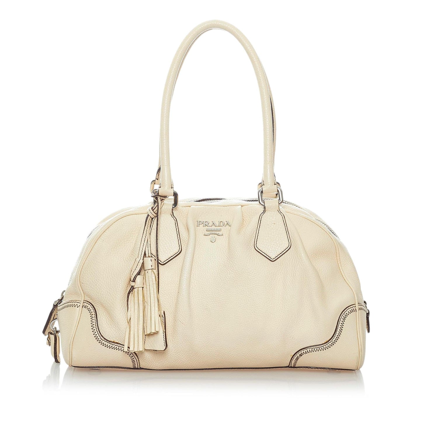 Prada Vitello Daino Handbag (SHG-31011)