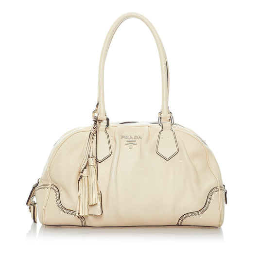 Prada Vitello Daino Handbag (SHG-31011)