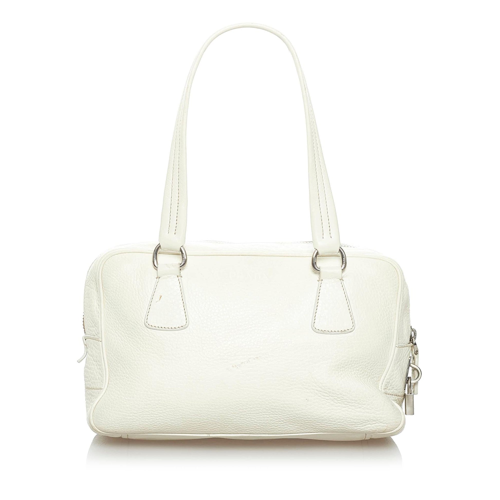 Prada Vitello Daino Handbag (SHG-33701)