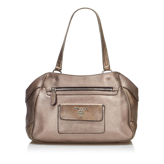 Prada Vitello Daino Handbag (SHG-FqvS7w)