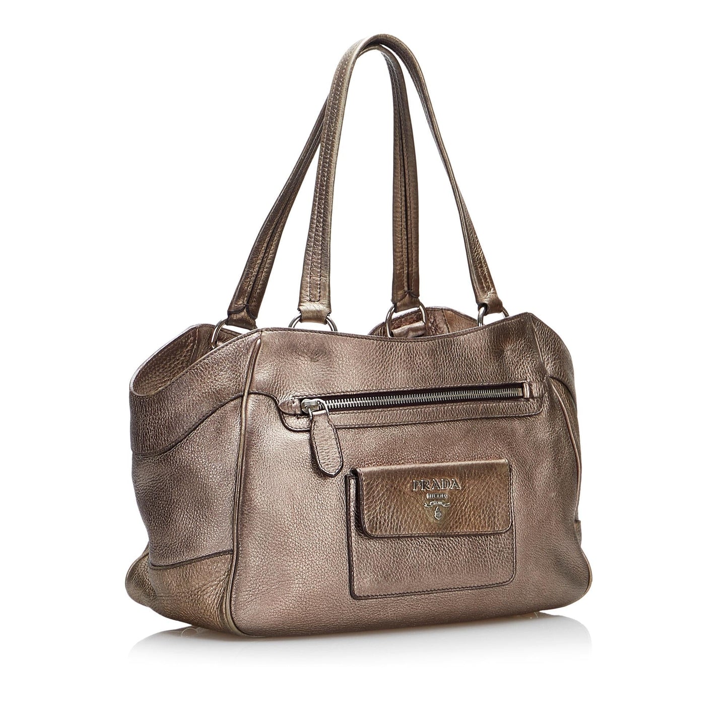 Prada Vitello Daino Handbag (SHG-FqvS7w)