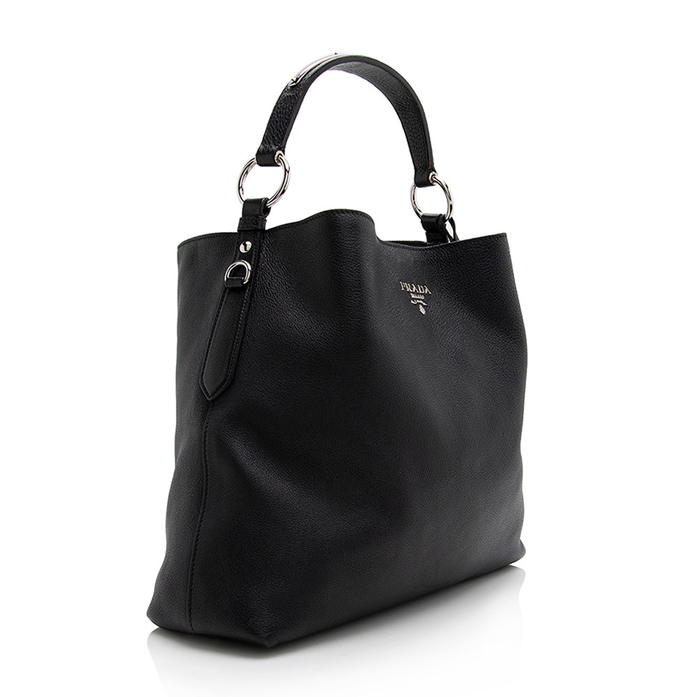 Prada Vitello Daino Hobo (SHF-21926)