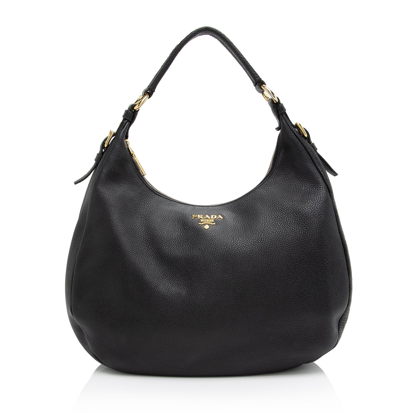 Prada Vitello Daino Hobo (SHF-8TqpVF)
