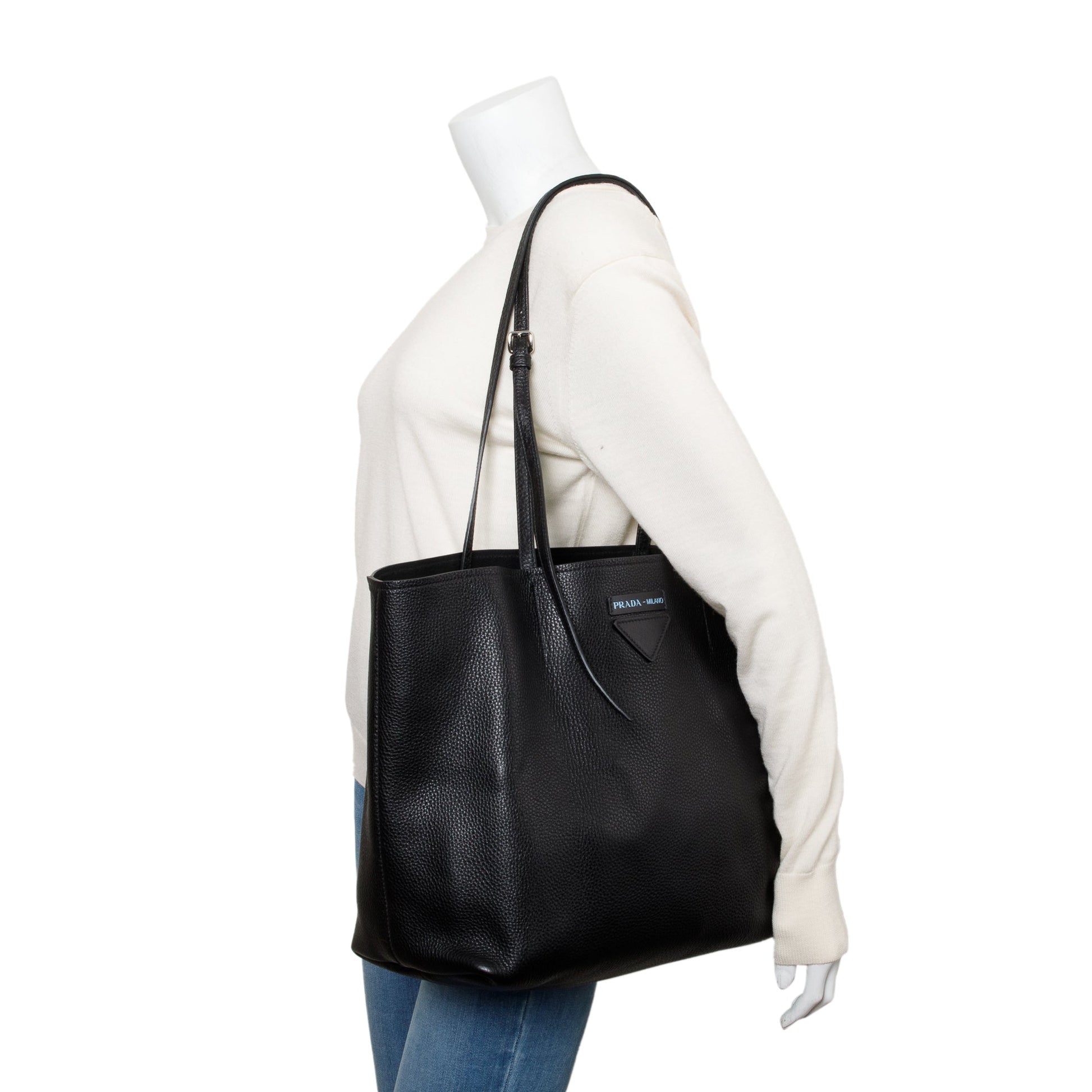 Prada Vitello Daino Leather Concept Tote