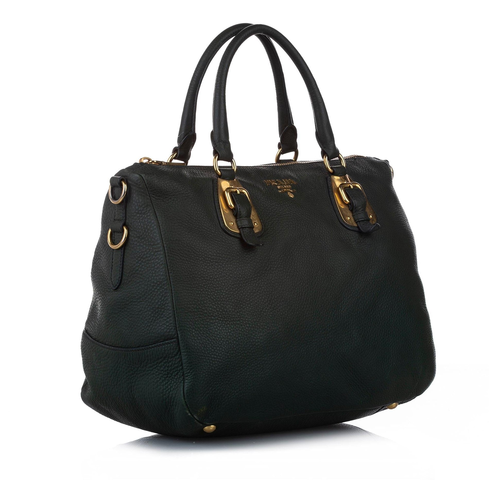 Prada Vitello Daino Leather Satchel (SHG-15446)
