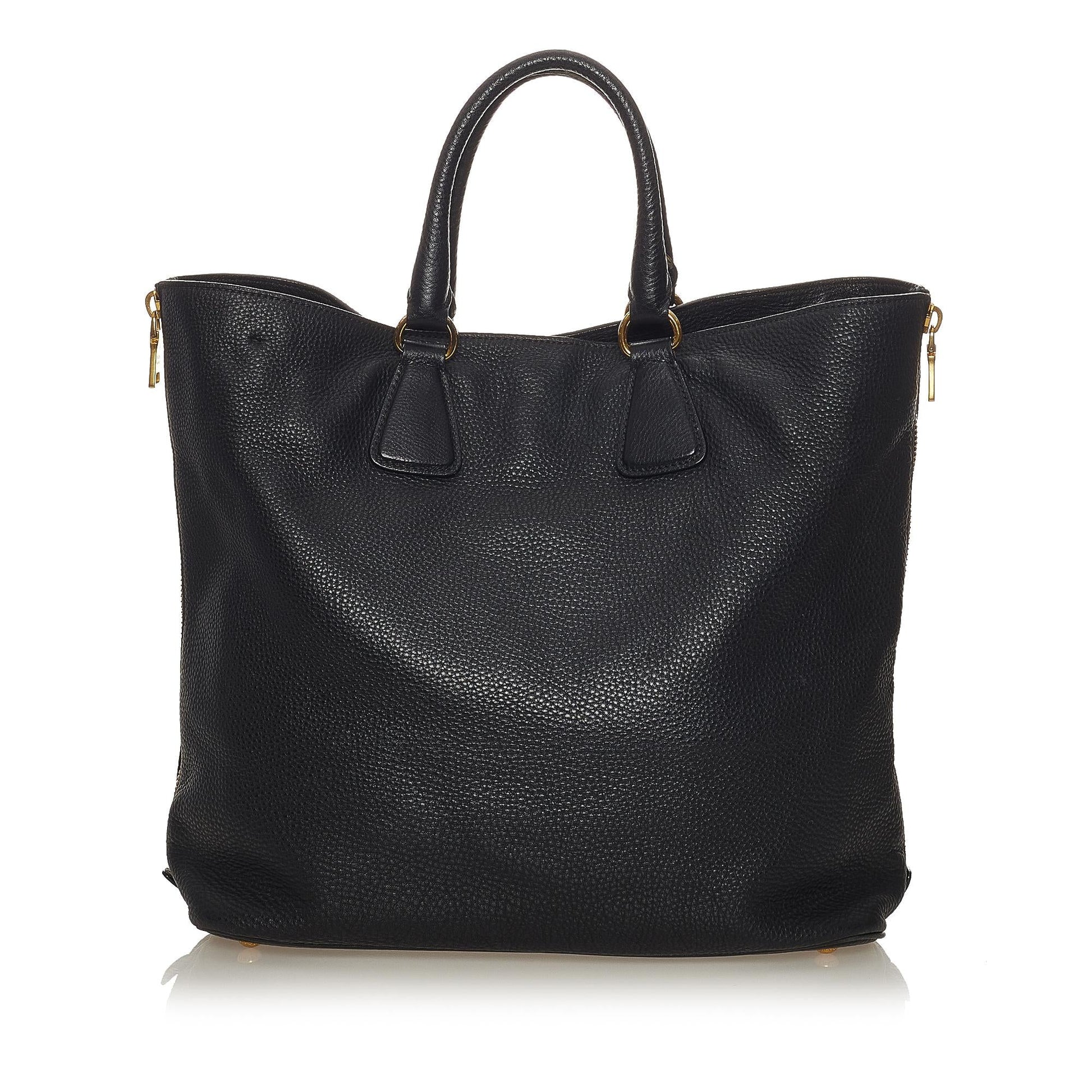 Prada Vitello Daino Leather Satchel (SHG-28035)