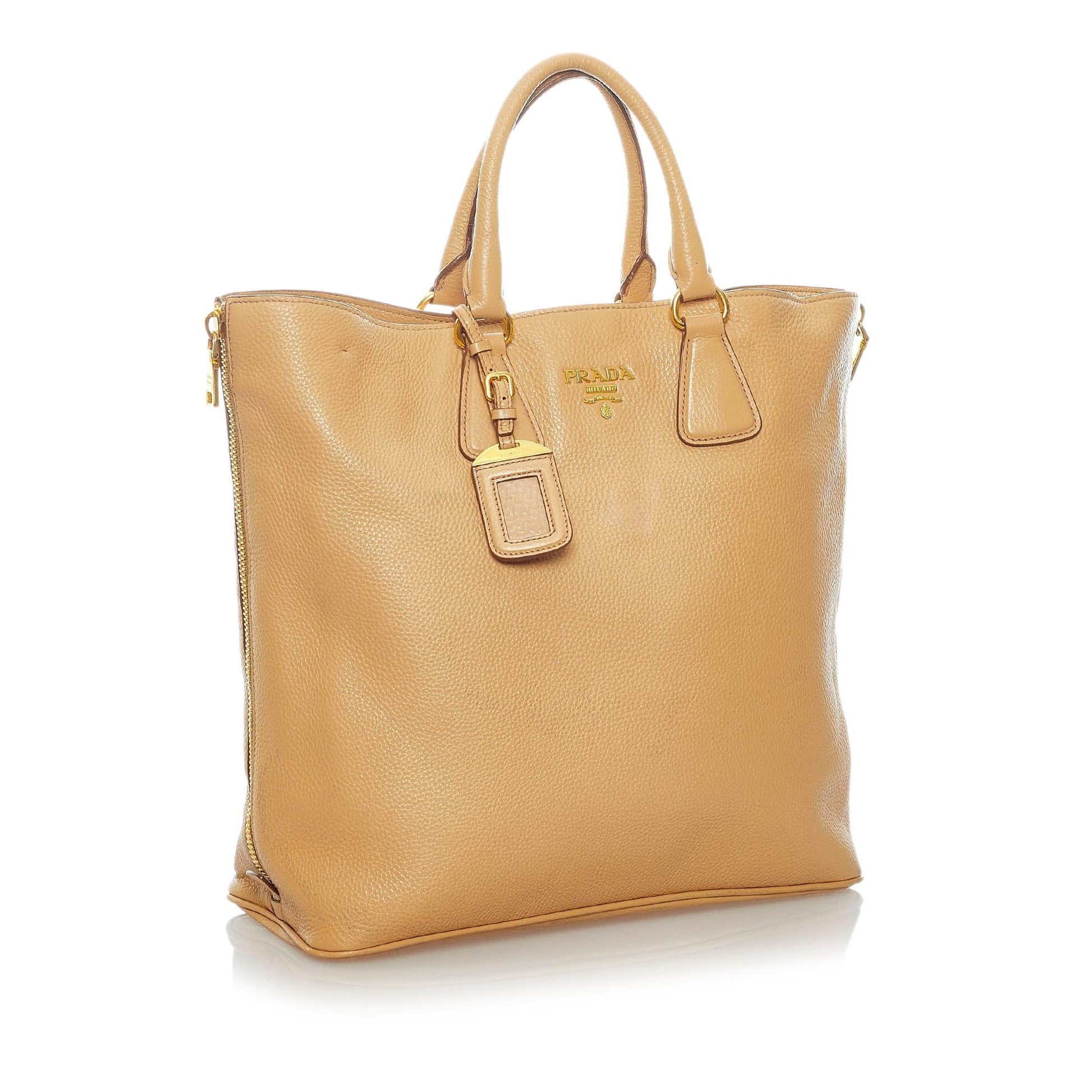 Prada Vitello Daino Leather Satchel (SHG-33096)