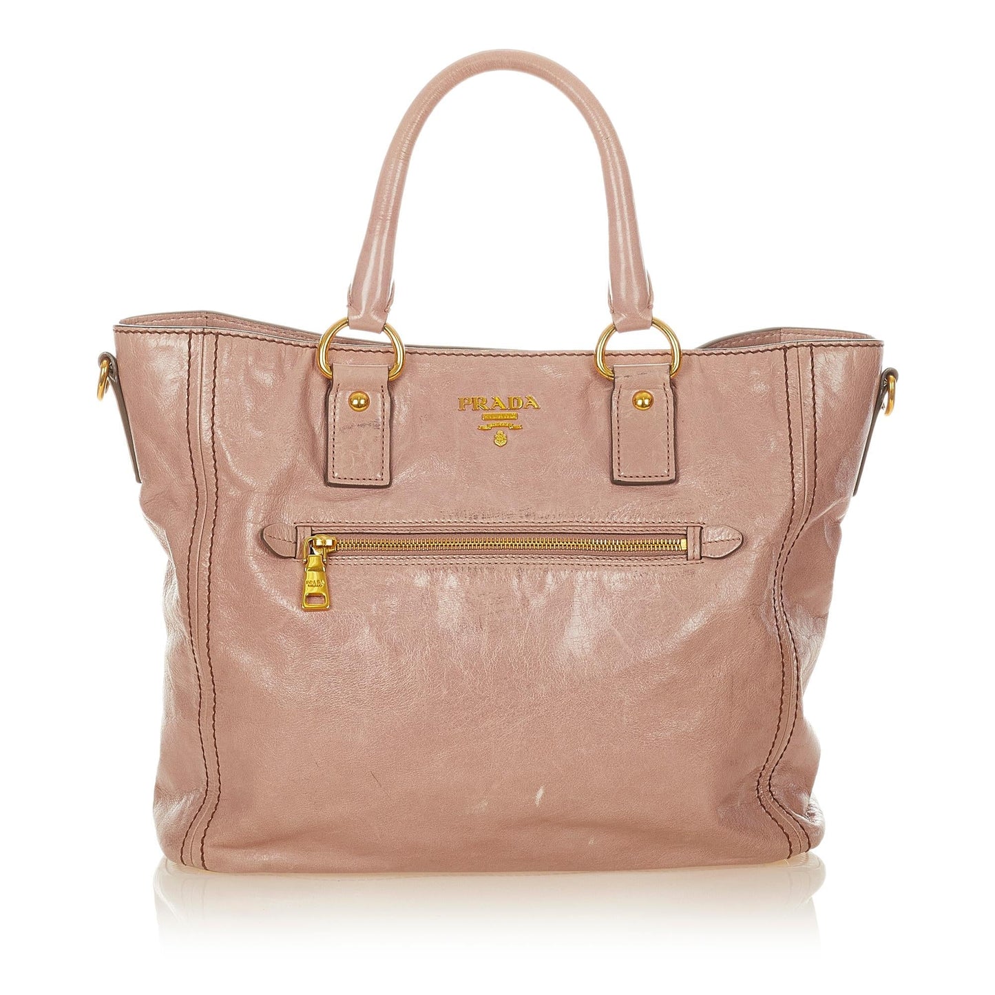 Prada Vitello Daino Leather Satchel (SHG-34051)