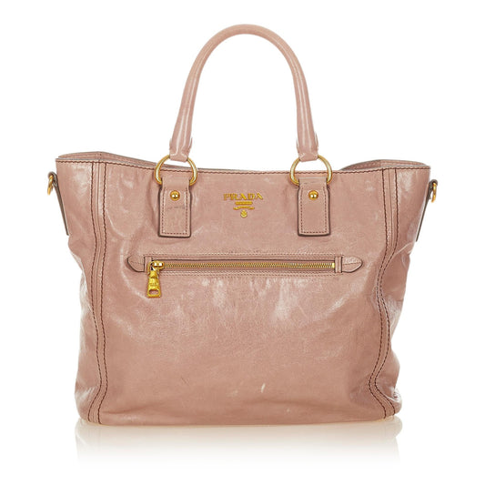 Prada Vitello Daino Leather Satchel (SHG-34051)