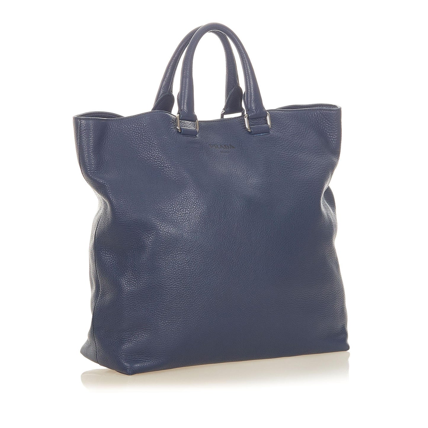 Prada Vitello Daino Leather Tote Bag  