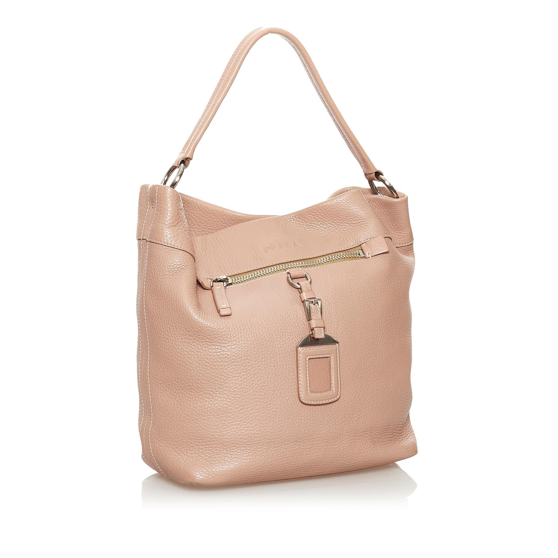 Prada Vitello Daino Leather Tote (SHG-30084)