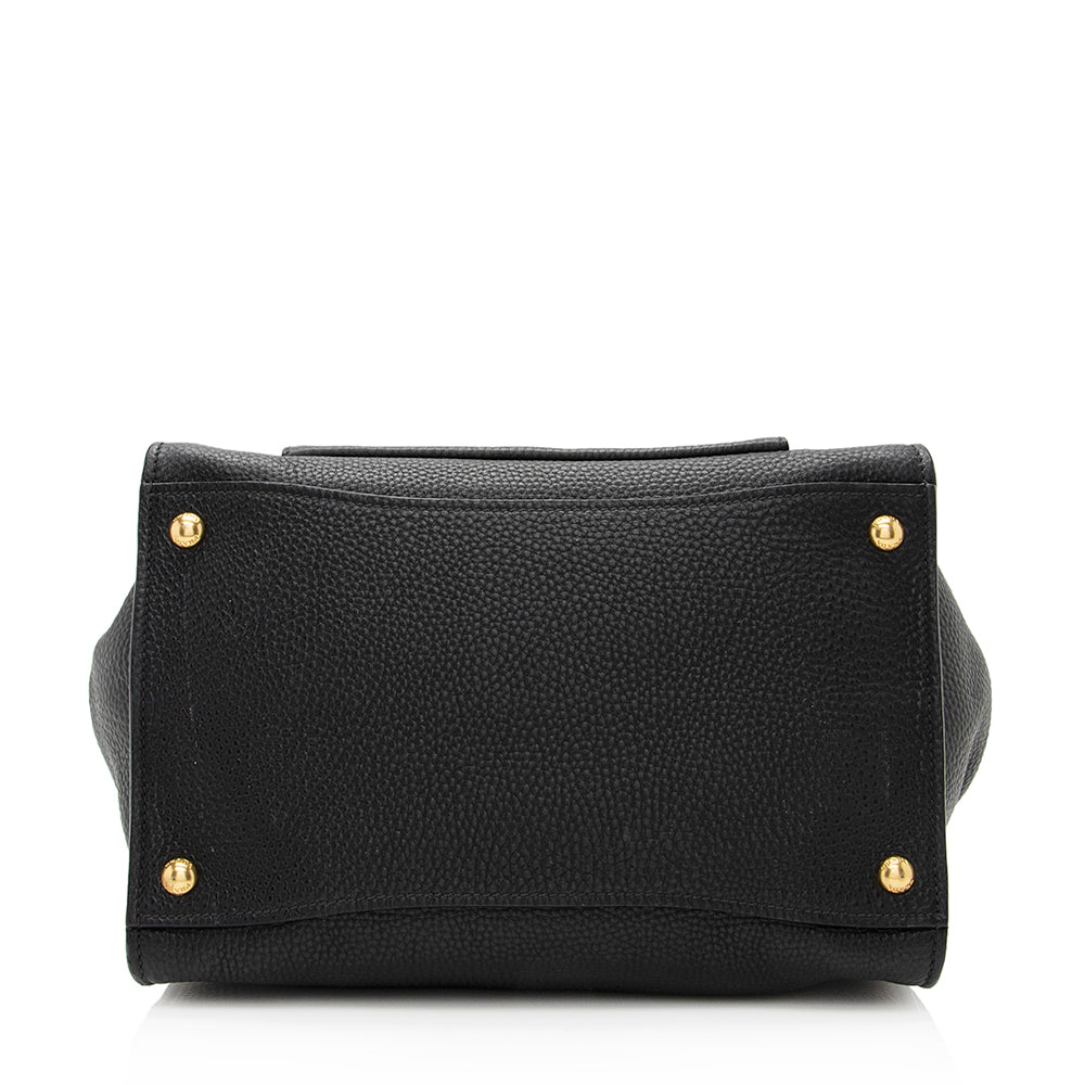 Prada Vitello Daino Leather Twin Pocket Tote (SHF-20265)