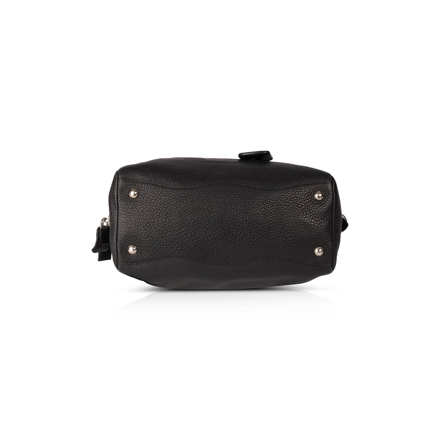 Prada Vitello Daino Medium Bauletto Logo Bag
