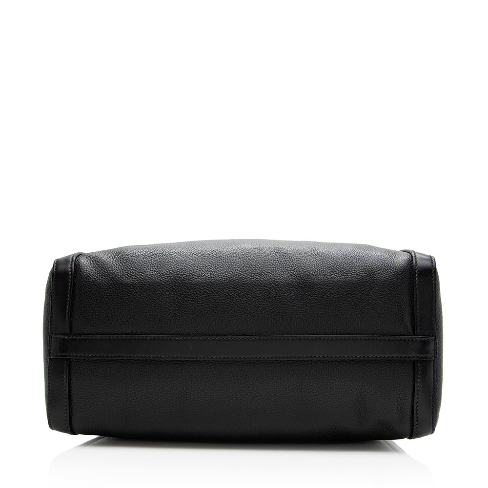 Prada Vitello Daino North South Tote (SHF-19897)