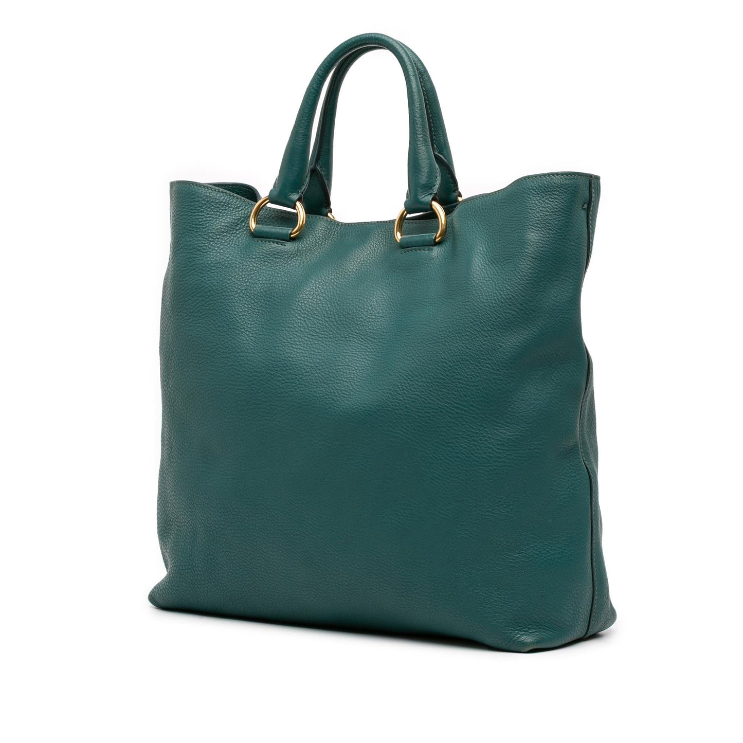Prada Vitello Daino Open Convertible Tote