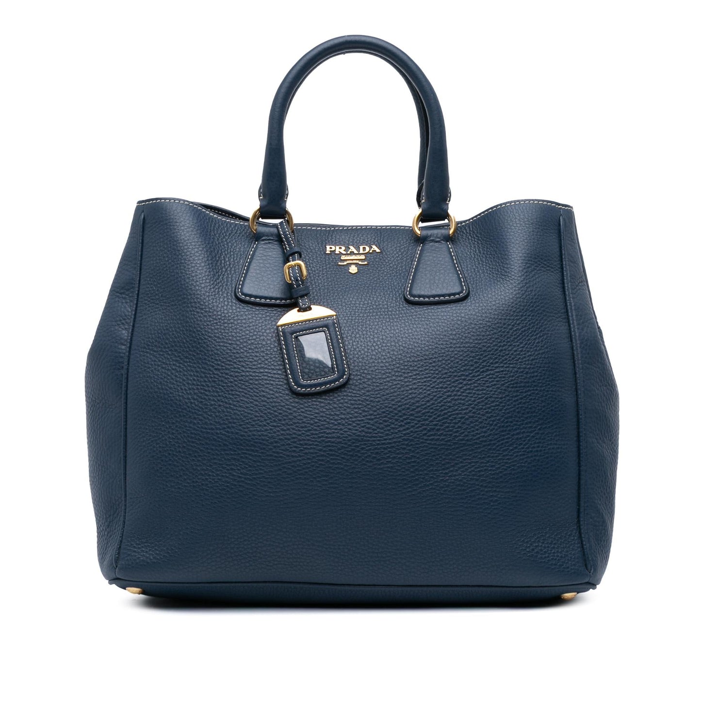 Prada Vitello Daino Open Convertible Tote